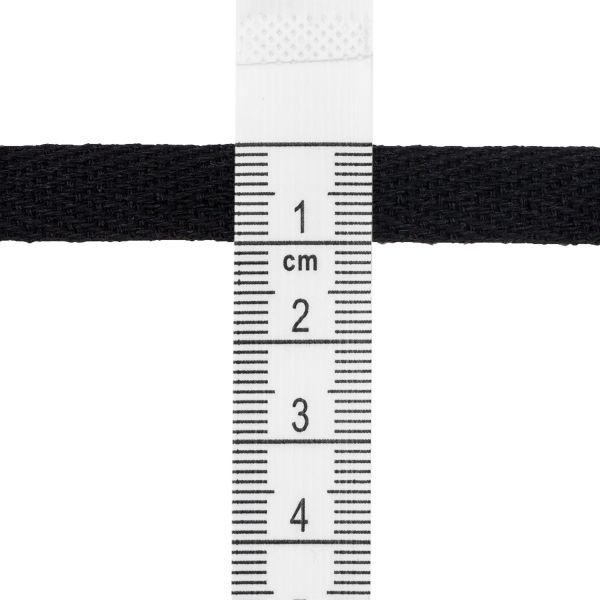 Тесьма (лента) киперная (100 х/б) 10 мм / 45.72 метра, 69 черный, 6190-2017