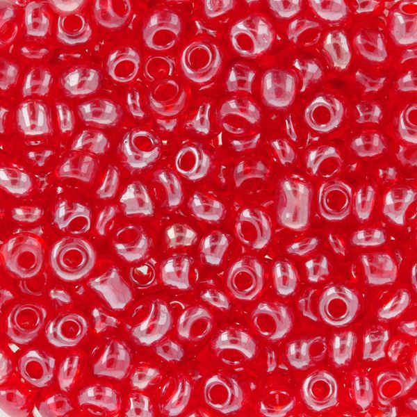 Бисер Zlatka 8/0 (2.9 мм), 100 г (10х10 г), №0105 красный, GR