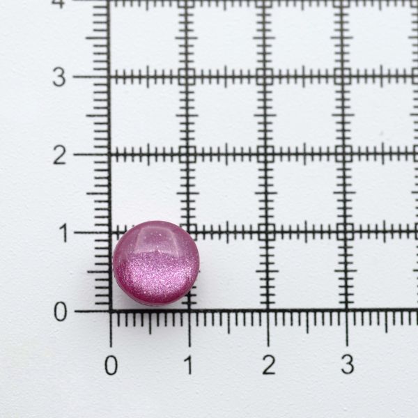 Пуговицы на ножке 18L (11мм), пластик (col.14 фиолетовый), 72 шт, CR P-45