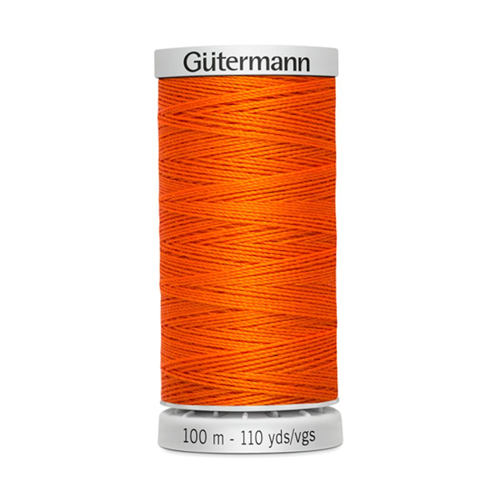 Нитки суперкрепкие Gutermann Extra Strong M782, 100м, 351 оранжевый, 5 катушек