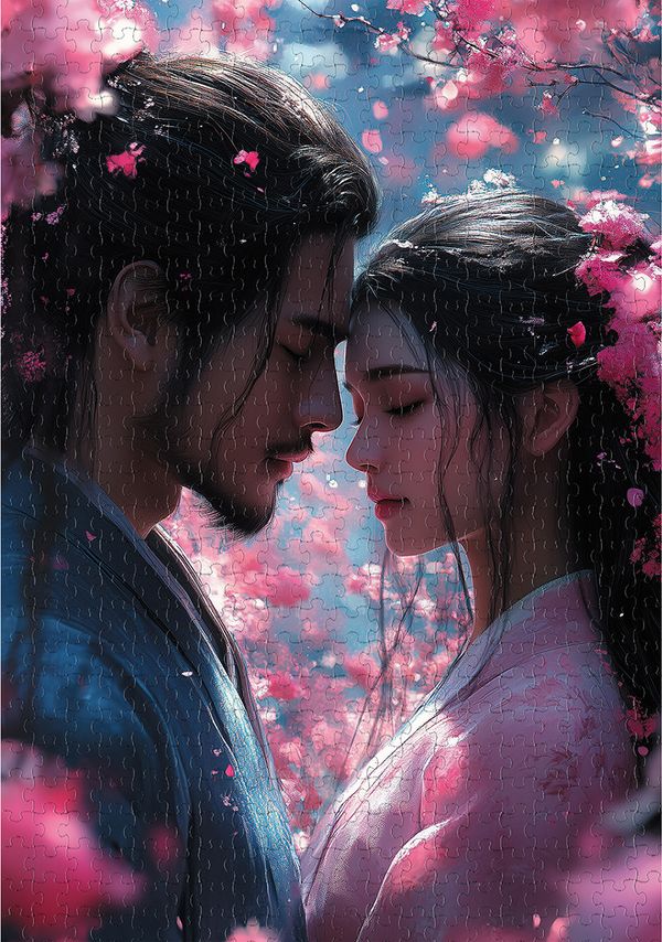 Пазл 1000 элементов, PZL-1000/74 В объятиях цветущей весны, Фрея