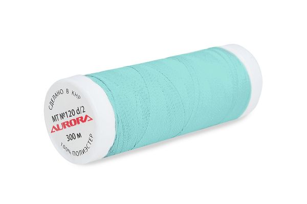 Нитки вышивальные матовые Aurora №120, 300 м, цв. MT3031, 5 катушек