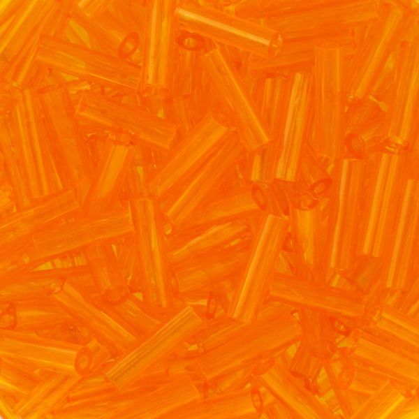 Бисер стеклярус Zlatka 100 г (10х10 г), №0009 оранжевый GG