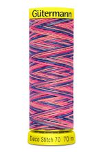 Нитки отделочные Gutermann Deco Stitch 70, multicolor, 70м, 9819, 5 катушек