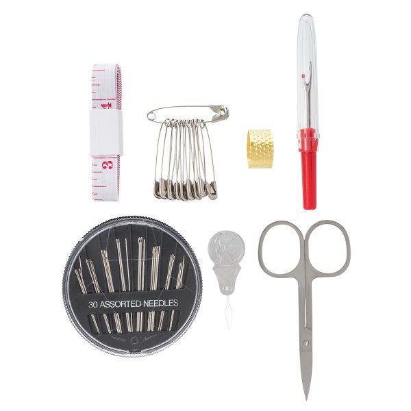 Швейный дорожный набор 9.5х9.5х4 см