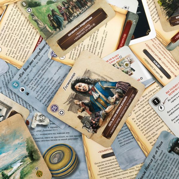 Игра настольная Картавентура Версаль, Эврикус BG-17088