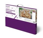 Алмазная (кристальная) мозаика Фрея ALPD-262, на подрамнике Крольчата, 40х30 см
