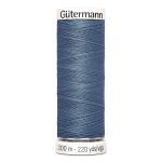 Нитки универсальные Gutermann Sew-all 100 (200 метров), 5 кат. | 076 серо-зеленый джинс