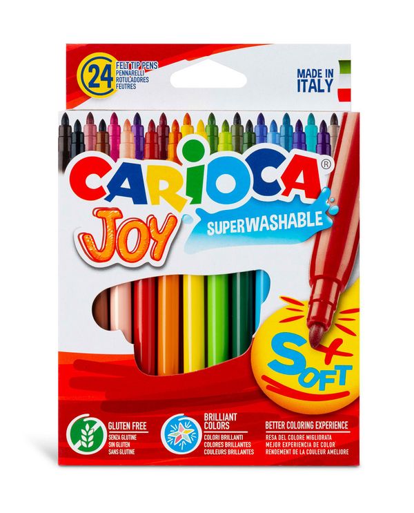 Фломастеры Carioca Joy 24 цв 40615
