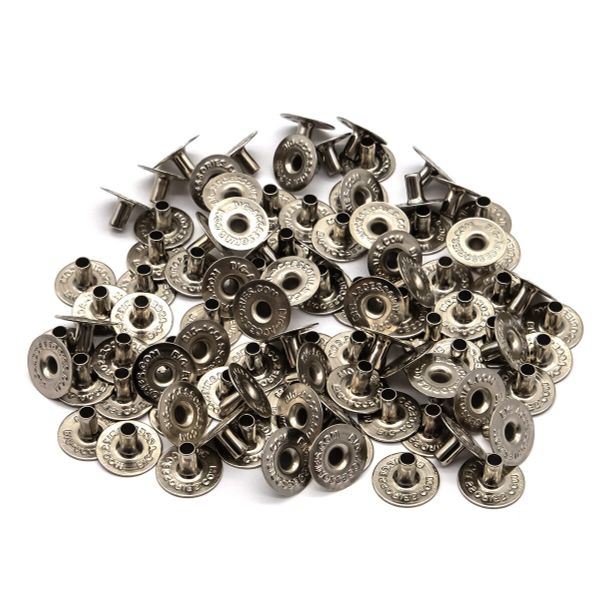 Часть кнопки Дельта (O-образная) ⌀14 мм (D-часть), 9 никель кольц, 100 шт