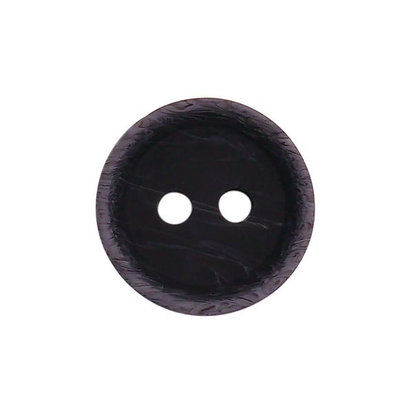 Пуговицы 2 прокола 18L=11 мм, Blk-02 черный, 72 шт, CN2847