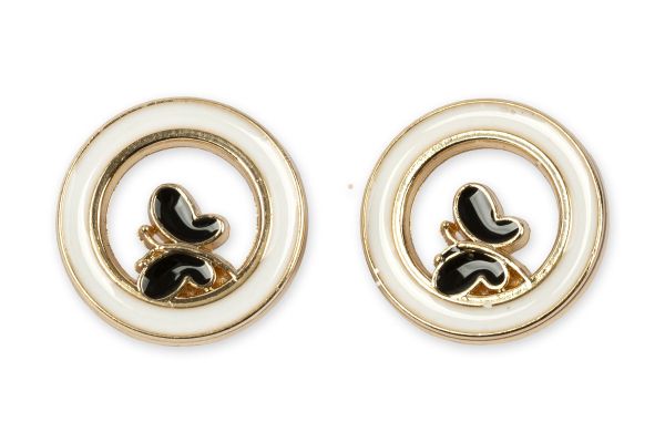 Пуговицы на ножке металл 17.5 мм, 6 шт, 30 золото, Blitz MB 0242