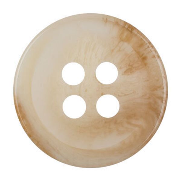 Пуговицы 4 прокола костюмные 15 мм, 12 шт, 276 бежевый, Blitz DRN 0058