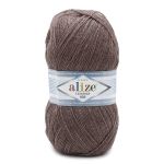 Пряжа Alize (Ализе) Lana Gold 800 / уп.5 мот. по 100 г, 800м, 240 светло-коричневый меланж A