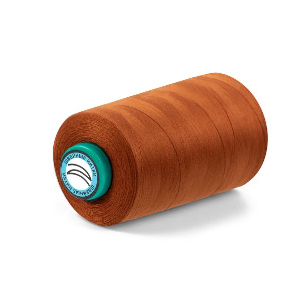 Нитки универсальные Nitka 40/2, 4570 м (5000 ярд) / 1 кат., 445 рыжий