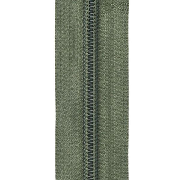 Молния рулонная спираль (витая) Т7 (7 мм) / 100 метров, 315 хаки, Gamma