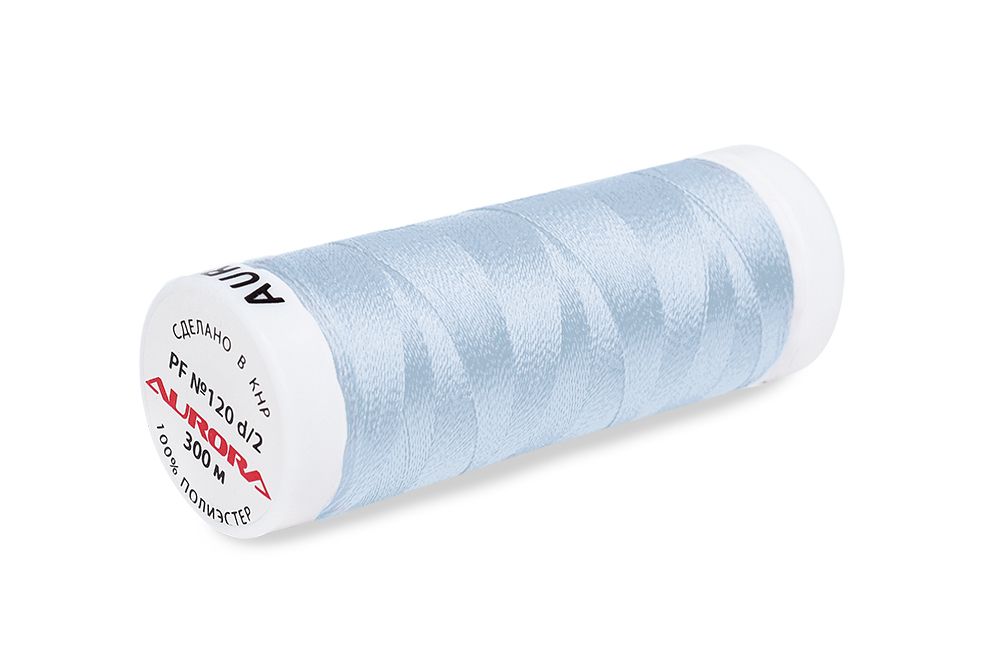 Нитки для креативных работ Aurora №120, 300 м, цв. PF351, 5 катушек