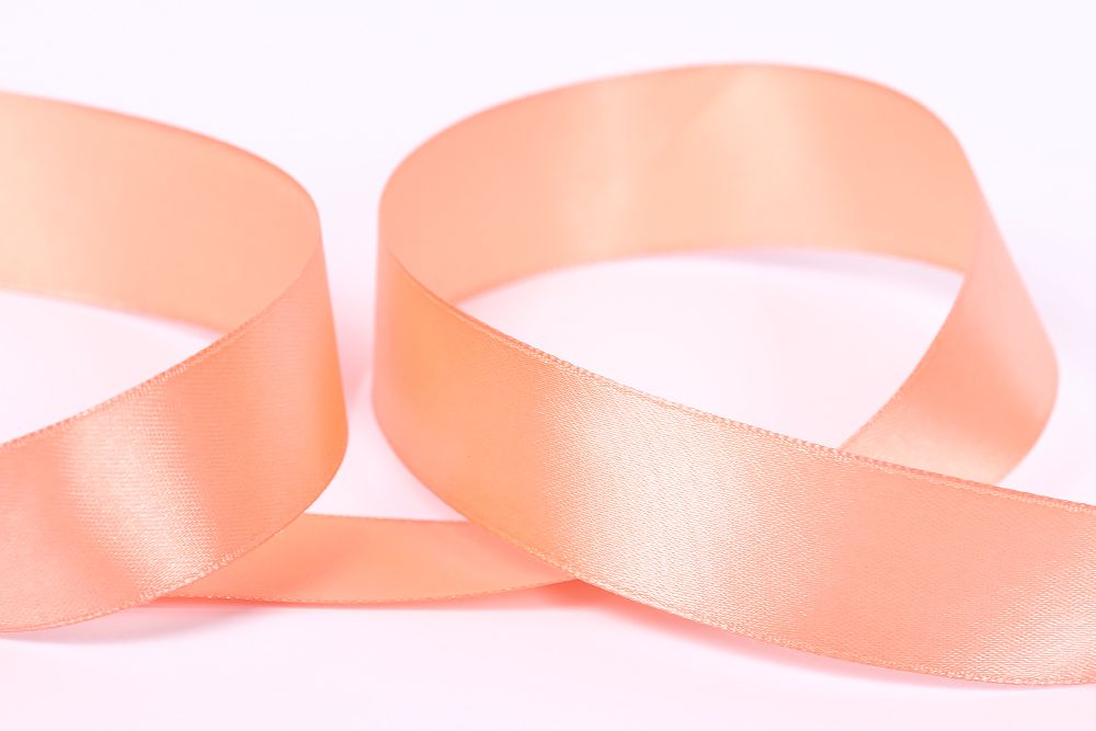 Лента атласная 1-сторонняя 25.0 мм / 33±2 метра, 097 розовый, Gamma