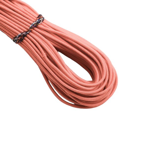 Резинка шляпная (шнур эластичный) ⌀2.0 мм / 30 метров, оранжевый