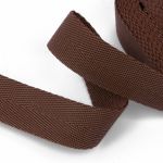 Стропа (ременная лента) 30 мм / 5х2.5 метра, фасовка, коричневый, 3713 (3075_3590)
