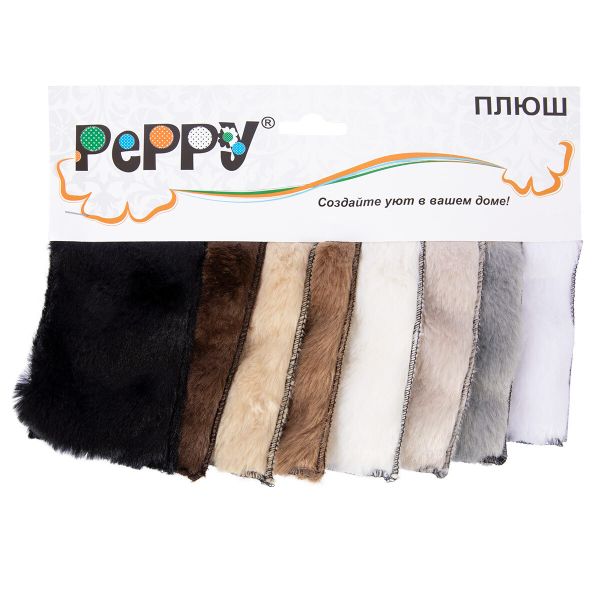 _14_ Образцы ткани: Плюш Peppy PTB-003, часть 1