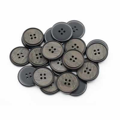Пуговицы 4 прокола 40L (25мм), (Coffee (кофе)), 24 шт