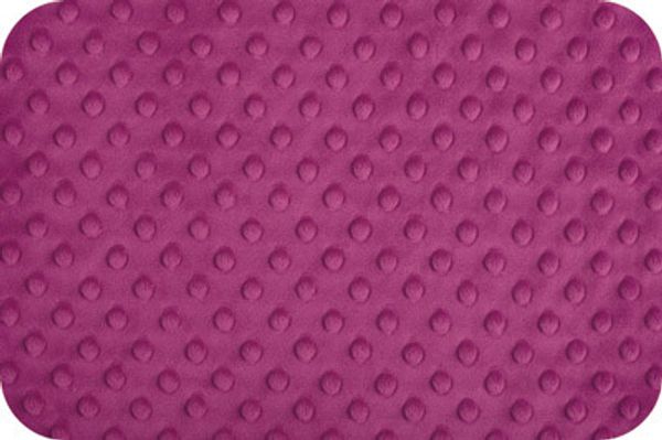 Плюш (ткань) Peppy Cuddle Dimple 455 г/м², 48х48 см, RASPBERRY