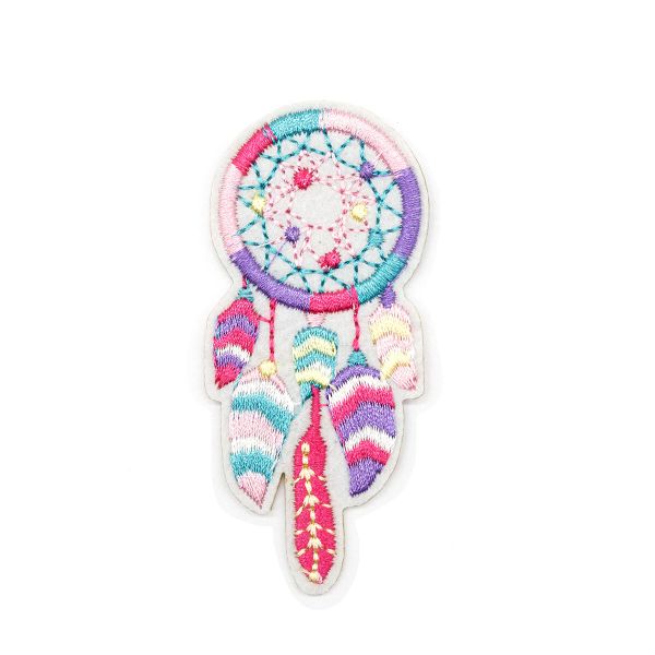 Термоаппликация Ловец снов, разноцветный 8,6х3,9см, Hobby&Pro