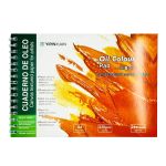 Альбом для масляных красок, хлопок 230гр, 24листа, 230 А4 /TOS/