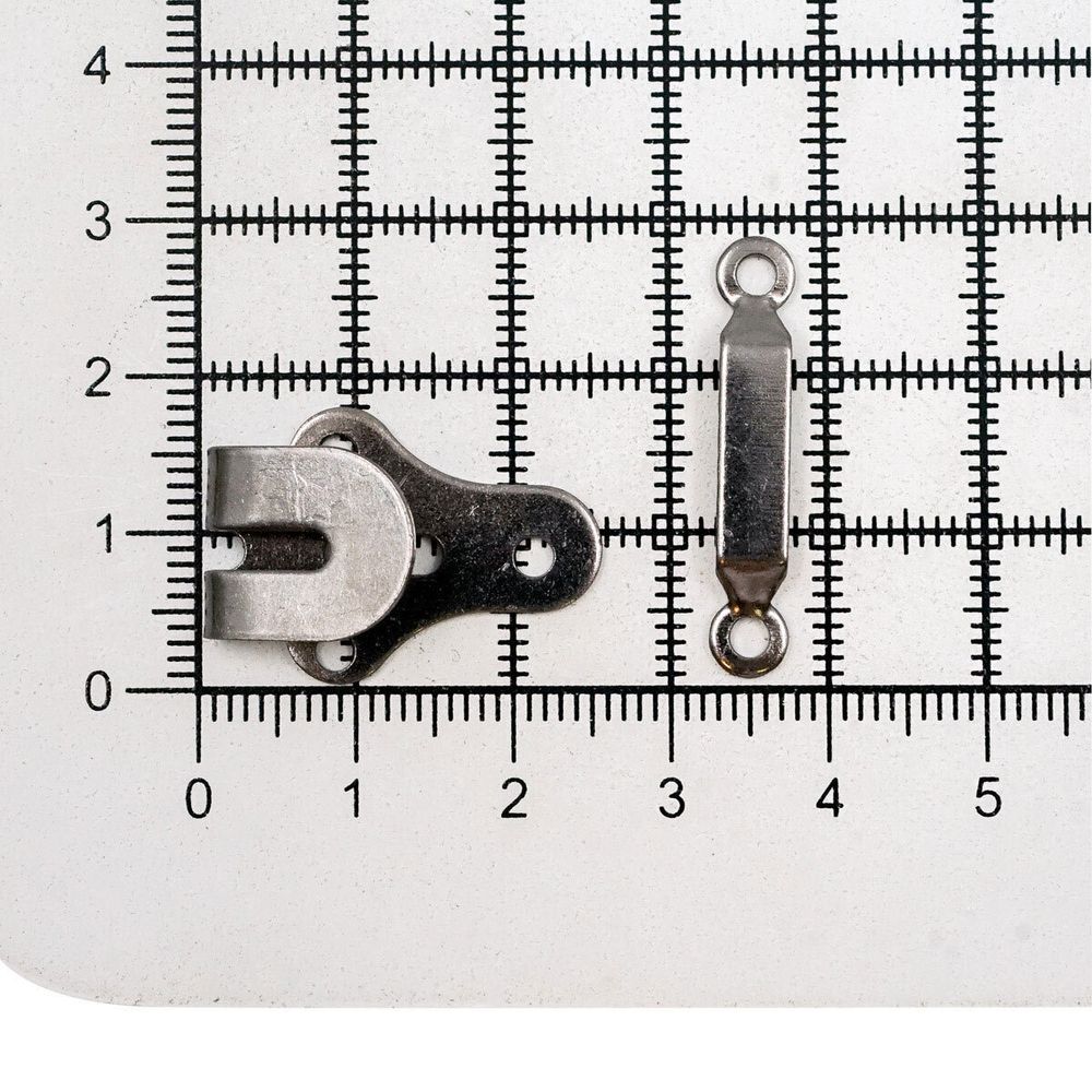 Крючки брючные (юбочные) пришивные 12 мм, с дугой, сталь черный, Prym