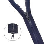 Молния трактор Arta Т6 (6 мм) 2 зам., разъем., 120 см, ОПТ. УП. 25 ШТ., 044 т.синий