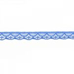 Кружево отделочное в стиле "трикотаж" 12 мм диз. 150-2 цв.13 синий уп.27,4м