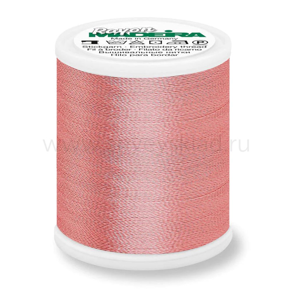 Нитки вышивальные Madeira Rayon №40, 200 м, цв. 1020, 9840, 5 катушек