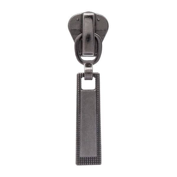 Слайдер (замок) для молнии трактор Т5 (5 мм), автомат, упак(1шт) Hobby&Pro (черный никель), D-51577