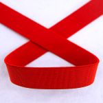 Резинка тканая 20 мм / 25 метров, красный, Pega /TOS/