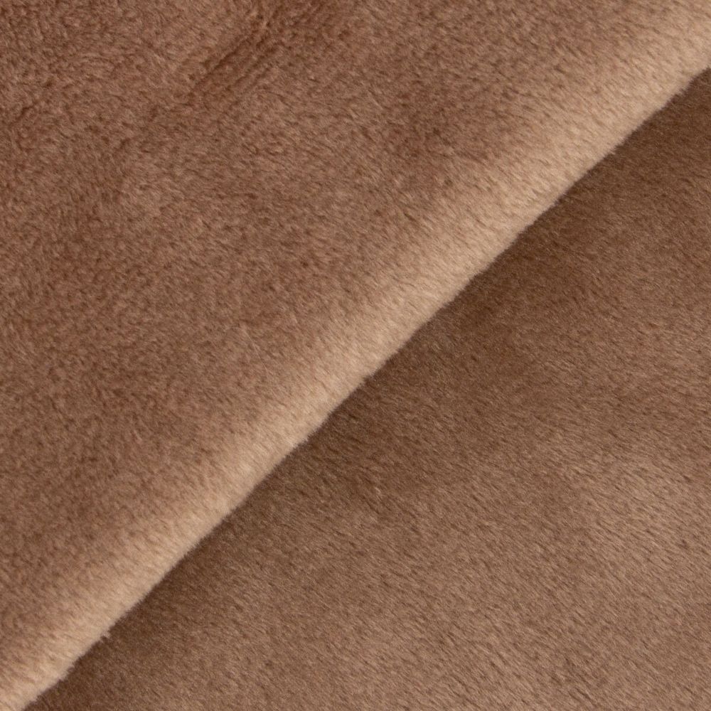 Плюш Peppy PEV 273 г/м², 152 см / рул. 5 метров, 34 св.коричневый/lt.brown