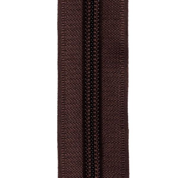 Молния рулонная спираль (витая) Т7 (7 мм) / 100 метров, 294 шоколадный, Gamma