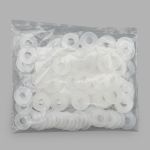 Кольцо уплотнительное пластик под кнопку ⌀5 мм (61/ Альфа), ≈100 шт, New Star