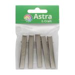 Основа для заколки крокодил, 5см, 5 шт в упак, Астра