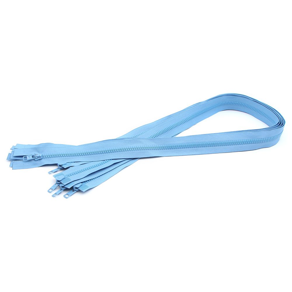 Молния трактор Arta Т6 (6 мм) 2 зам., разъем., 100 см, цв. 039 голубой, уп.5 шт