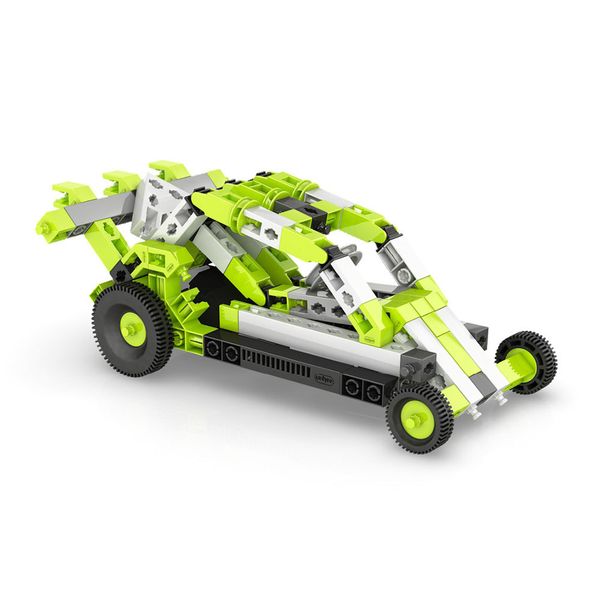 Конструктор пластиковый, 30 моделей/с мотором 121 элемент, Поделкин PKE-06, УЦЕНКА