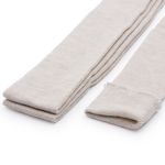 Манжеты трикотажные рукава 7.0 см / 3 метра, полушерсть тонкие 14кл. 1х1, 848 жемчужный