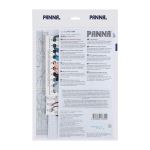 Набор для вышивания нитками Panna, На берегу Байкала, 16.5x16.5 см