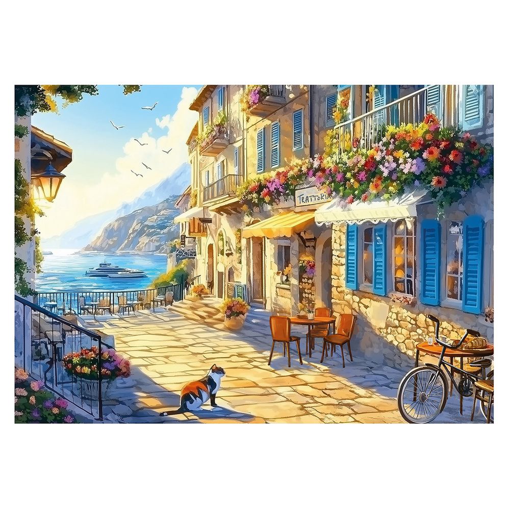 Пазл. Премиальная коллекция 1000 элементов, TOP-PZL-1000/01 Набережная, полдень, Фрея