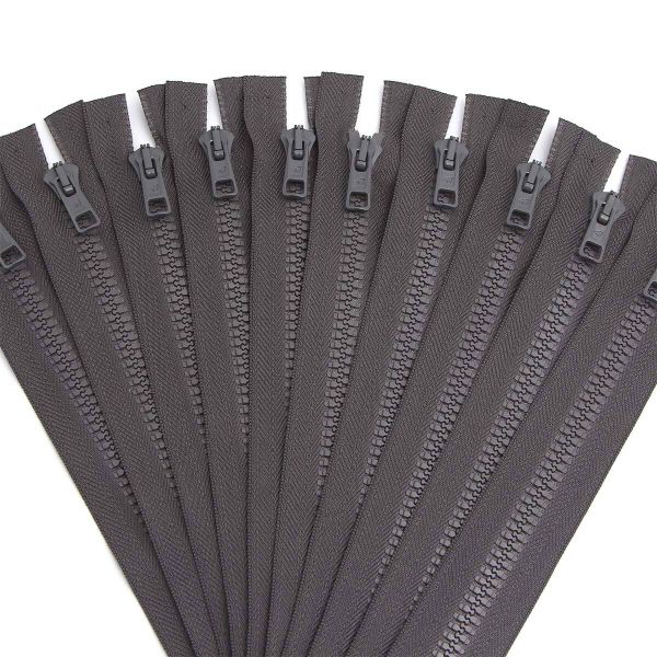 Молния трактор Arta Т6 (6 мм) 1 зам., н/раз., 18 см, цв. 196 дым, уп.10 шт