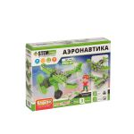 Конструктор пластиковый Аэронавтика 63 элемент, Поделкин PKG-01