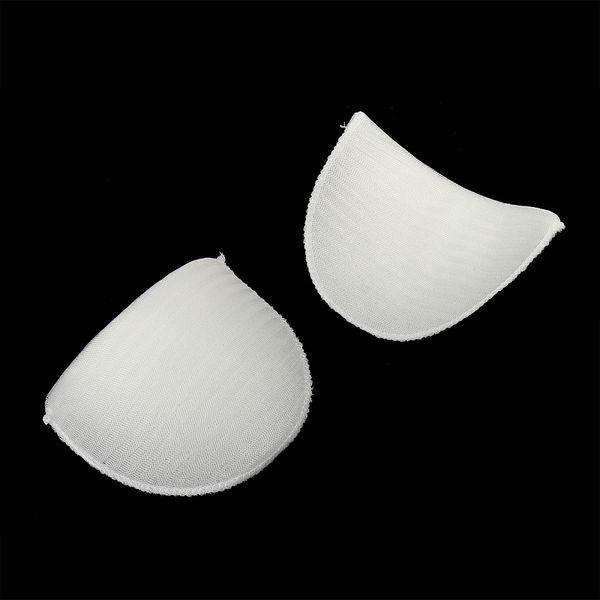 Плечевые накладки (подплечники) втачные 100х145х10 мм, АТ.ОВФ10 белый, 1 пара