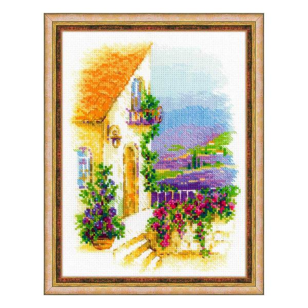 Набор для вышивания нитками Риолис, Прованская улочка 18х24 см, 901872