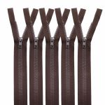 Молния трактор Arta Т6 (6 мм) 1 зам., разъем., 70 см, цв. 066 св.коричневый, уп.5 шт