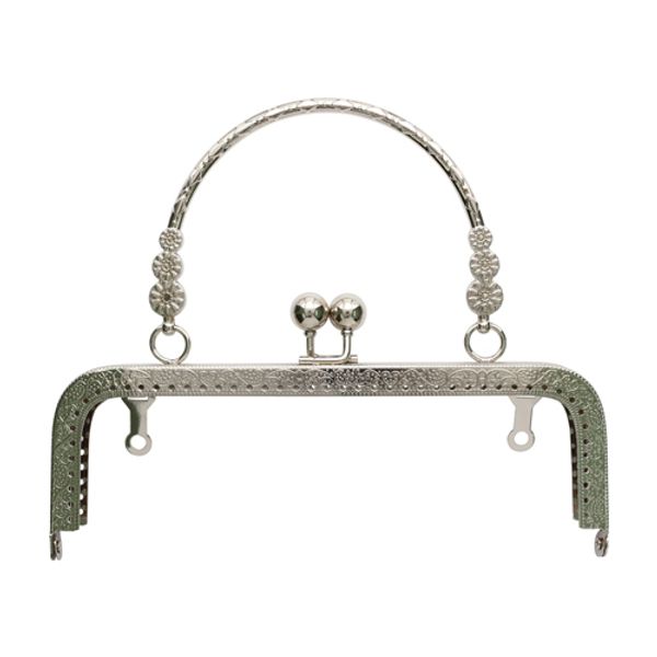 Защелка для сумок размер 18см, Hobby&Pro (серебро)